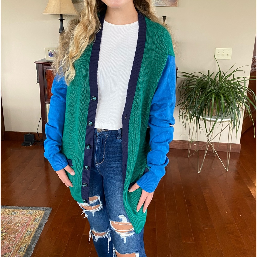 BP NWT colorblock cardigan sweater in Medium.